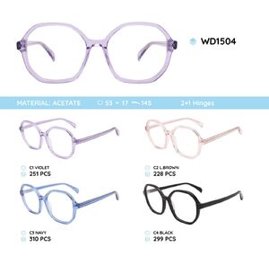 Plastic acetate eyeglasses frame for women WD1504