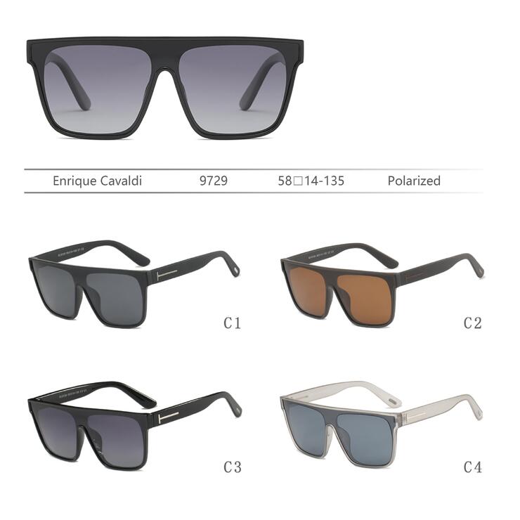 Polarized plastic sunglasses Enrique Cavaldi EC9729
