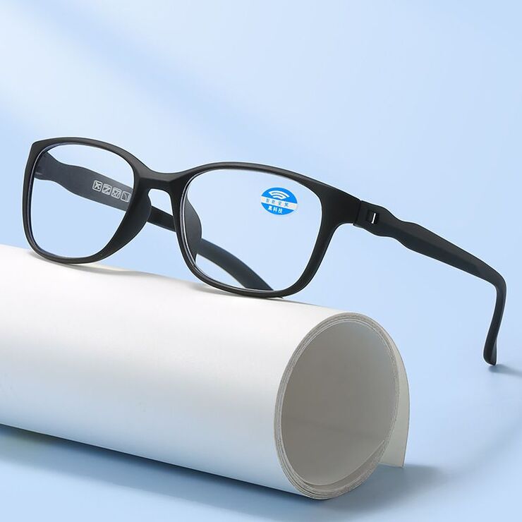TR90 glasses for reading, multifocal, with Blue ray cut protection, automatic diopters +1.00-6.00, RMC=62-64, KY005变焦老花