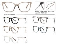 Оправа пластиковая из материала TR90, линзы с защитой от ультрафиолета More LS242