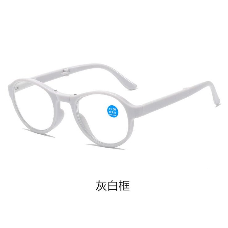Plastic eyeglasses for reading, with case, Blue ray cut, diopters from 0.00 to +4.00, PD62-64 KY666老花镜