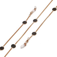 Black pearl glasses chain GL1021