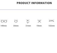 Plastic TR90 Blue Block glasses with blue light protection FENQI F2166