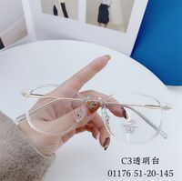 Оправа гибридная, металл + TR90, линзы с Blue Block покрытием SANTA 01176