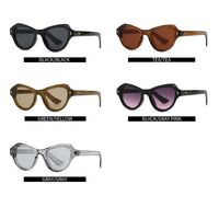Plastic butterfly-shaped sunglasses for women Elit 6032-EL