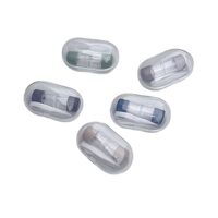 Mini soft contact lens kit with 2 containers 03-RGP一副
