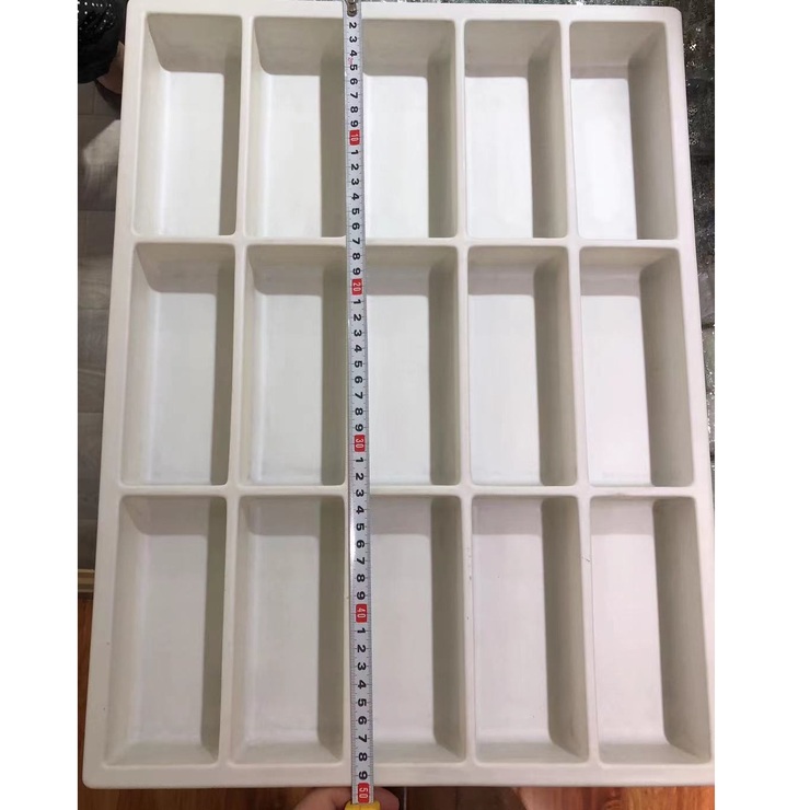 Plastic glasses and frames display for cabinets and drawers with 15 slots
