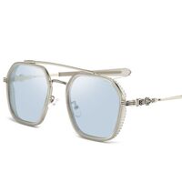 Очки пластиковые TR90 фотохромные с защитой от синего света 9734-GT