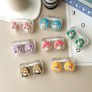 Mini soft contact lens kit W806-04长发人头