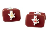 Mini soft contact lens A118-34小白熊