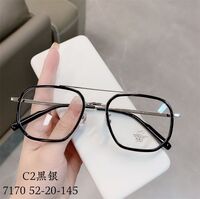 Оправа гибридная, металл + TR90, линзы с Blue Block покрытием SANTA 7170