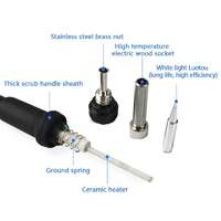 Soldering iron for lasses repair 936, 50 W, powered by 24 volts 