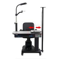 Рабочее место офтальмолога, комбинированный стол + кресло W-181A, столешница 900*500 мм