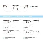 Оправа для очков металлическая мужская полуободковая MM3040