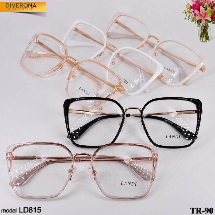 Plastic frames for glasses material TR-90 LD815