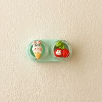 Mini soft contact lens kit retractable W-CT34兔樱桃结