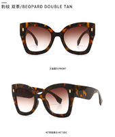 Sunglasses Elit cross-border modern model square 2107