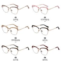 Оправа для очков комбинированная (металл + TR90) с защитой от синего света, с флексом FA87276