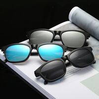 TR90 plastic frame + polarized sun protection magnet clip-on El Dorado EL2250