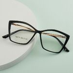 TR90 plastic frame or glasses with blue light protection, with spring hinges FA87171