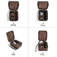 Eyeglasses genuine leather clutch bag with strap and zipper CF6008