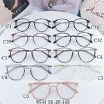 Оправа гибридная, металл + TR90, линзы с Blue Block покрытием SANTA 9531