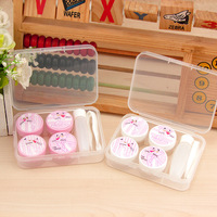 Mini set with contact lens cases ZZXF, 2pcs