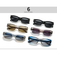 Plastic square sunglasses for men Elit 6107-EL