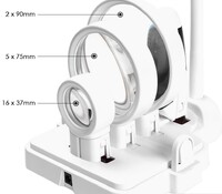 Лупа мультифункциональная настольная с насадками 7760  2X 5X 16X крат 放大镜ck
