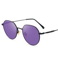 Очки металлические фотохромные с защитой от синего света 9644-2-GT