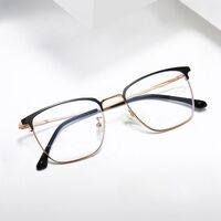 Metal glasses with blue light and UV protection 9667-2-GT