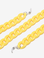 Цепочка для очков со стразами и ракушками, комплект из двух штук, золотая и черная GB011(2)