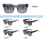 Plastic acetate frame polarized sunglasses WD5126