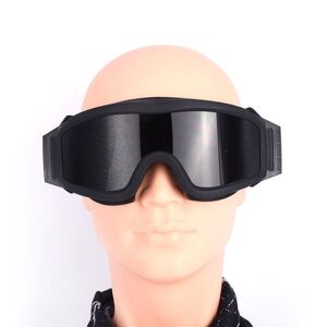 Очки защитные противоударные тактические + 3 насадки 战术-E3片装套装