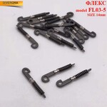 Uncovered glasses spring hinge FL03-5 (price is for 1 set - 18 pieces) 14mm