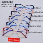 Оправа металл + TR90 ультратонкая женская с флексом Wilibolo TR3016