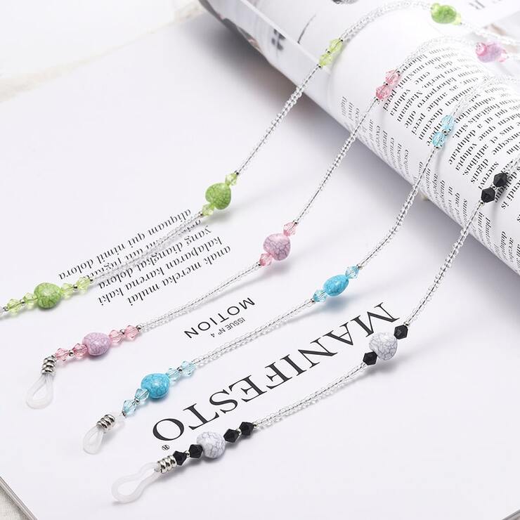 Цепочка для очков металлическая JL030