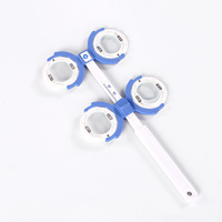 Набор призматических линз + флиппер в кейсе с покрытием из искусственной кожи