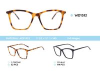 Plastic acetate eyeglasses frame WD1512