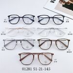 Оправа гибридная, металл + TR90, линзы с Blue Block покрытием SANTA 01281