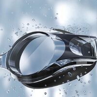 Очки для плавания водонепроницаемые с защитой от запотевания, с берушами и футляром, диоптрии от -1.50 до -6.00, YA50-YU