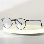 Metal glasses with blue light and UV protection 9728-3-GT