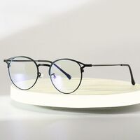Metal glasses with blue light and UV protection 9728-3-GT