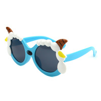 Polarized silicone sunglasses with UV400 protection for kids T22061