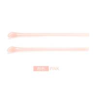 Наконечники на заушники силиконовые 1809, длина 74 мм, круглое отверстие Ø1.4 мм