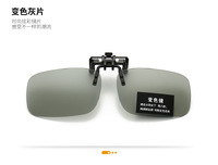 Насадка солнцезащитная для очков в футляре фотохромные и Polarized FK34