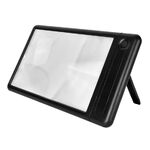 Magnifier with universal backlight, magnifying glass on a stand 8097, size: 215*135 mm, magnification: 4Х