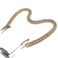 Anti-slip aluminium eyeglass chain GL1094