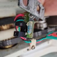 Датчик исходного состояния вала прижимного механизма (штока) линзы, оптрон (оптопара), фотопрерыватель, запчасть для полуавтоматов Supore