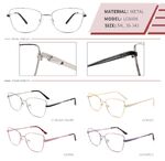 Оправа металлическая с флексом LE8808-DA